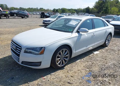 2014 Audi A8 L 3.0T из США, поврежденный, VIN WAURGAFD4EN004367